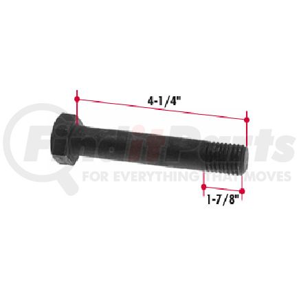 Triangle Suspension R178 Hex Head Bolt (¾"-10)