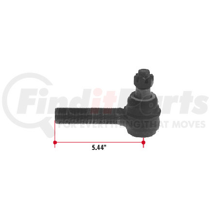 ES3271R by TRIANGLE SUSPENSION - Steering Tie Rod End - Heavy Duty Truck (OEM 12548111, 310470, E10111)