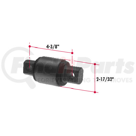 C878UB by TRIANGLE SUSPENSION - Torque Rod Bushing Polyurethane