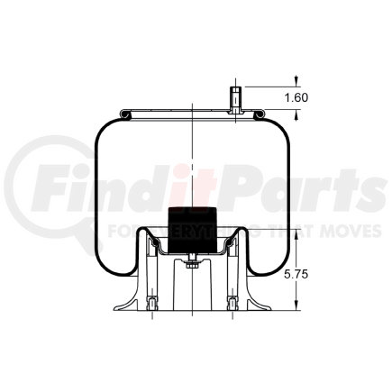 AS-8015 by TRIANGLE SUSPENSION - Triangle Air Spr - Rolling Lobe