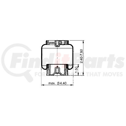 AS-5046 by TRIANGLE SUSPENSION - Triangle Air Spr - Cab Bag