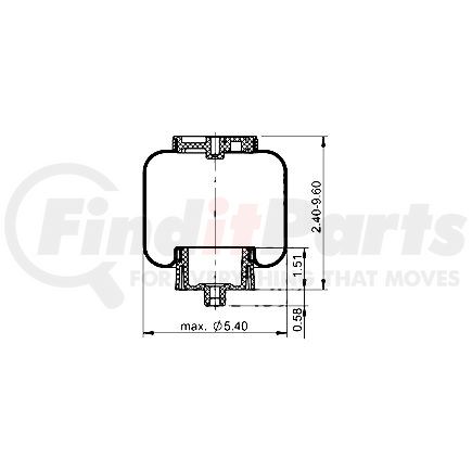 AS-5075 by TRIANGLE SUSPENSION - Triangle Air Spr - Cab Bag