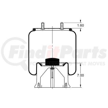 AS-8856 by TRIANGLE SUSPENSION - Triangle Air Spr - Rolling Lobe