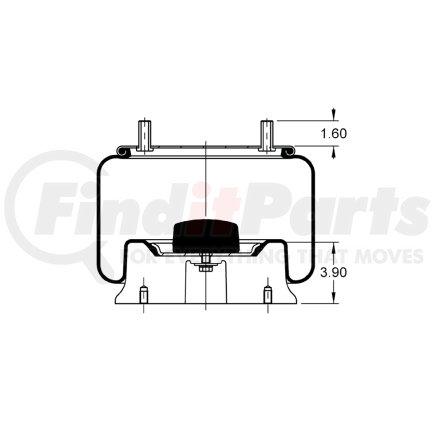 AS-8943 by TRIANGLE SUSPENSION - Triangle Air Spr - Rolling Lobe