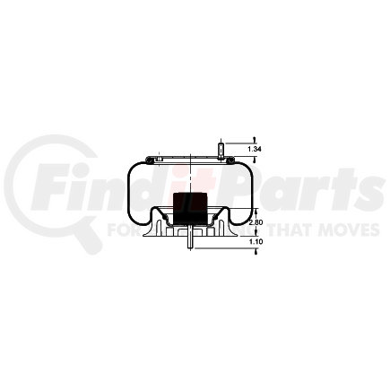 AS-8487 by TRIANGLE SUSPENSION - Fs9339 Air Spring