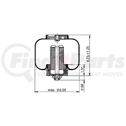 AS-5200 by TRIANGLE SUSPENSION - Triangle Air Spr - Cab Bag