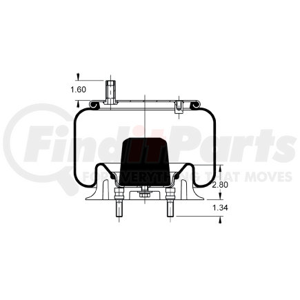 AS-8478 by TRIANGLE SUSPENSION - Fs9377 Air Spring