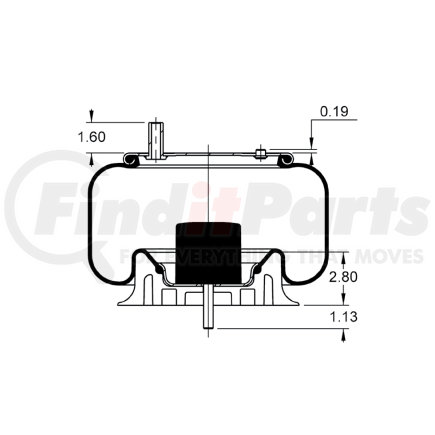 AS-8024 by TRIANGLE SUSPENSION - Triangle Air Spr - Rolling Lobe