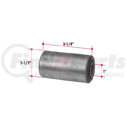 Triangle Suspension RB221 Body Mount Bushing Assembly Main Spgeyebsh Model 1212