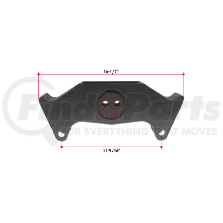 H101 by TRIANGLE SUSPENSION - Hutchens Equalizer with Bushing Cast