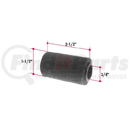 RB58 by TRIANGLE SUSPENSION - Rubber Encased Bushing
