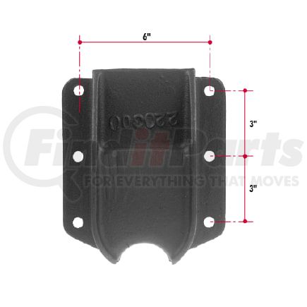 Triangle Suspension H141 Suspension Spring Saddle Hutchens Spring Hanger-Rear