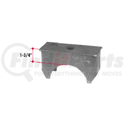 H187 by TRIANGLE SUSPENSION - Hutchens No-Hop Spr Seat - 5 Rd 1-3/4 Hi; Use with H196 Bottom Plate