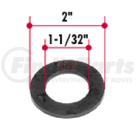 Triangle Suspension R187 Suspension Equalizer Beam Reyco Equalizer Washer