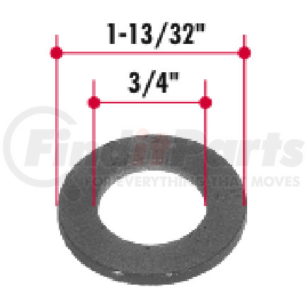 FL35 by TRIANGLE SUSPENSION - F/Lnr Eq.Wshr(23-09114-04