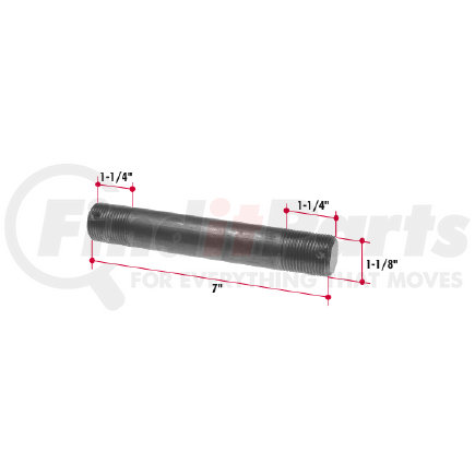 B1257-55 by TRIANGLE SUSPENSION - Nav. Torque Rod Shaft