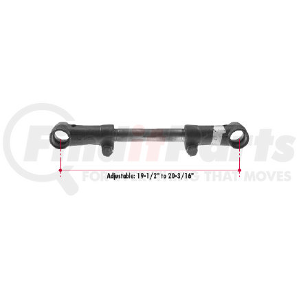 R118 by TRIANGLE SUSPENSION - Reyco Adj Torque Rod