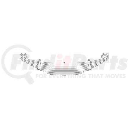 85-114 by TRIANGLE SUSPENSION - Seagrave, F Spr, ; OEM# 152133; SE Length: 24-1/8; LE Length: 24-1/8; SE End: RNG; LE End: RNG; Grading