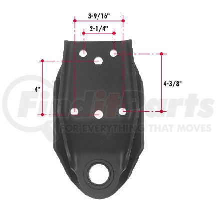 E398-22 by TRIANGLE SUSPENSION - GM Spring Hanger