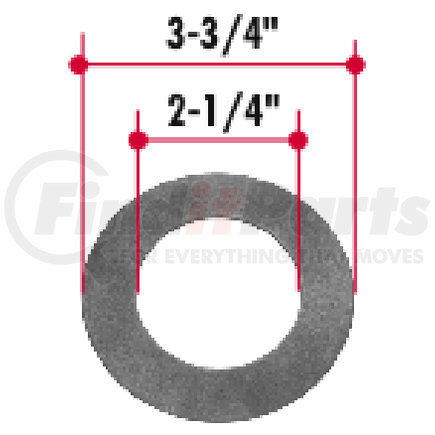 FL17 by TRIANGLE SUSPENSION - Frtlnr Wshr 3.75X2.25X.06