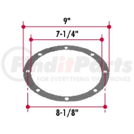 VT10 by TRIANGLE SUSPENSION - Volvo T-Ride Gasket