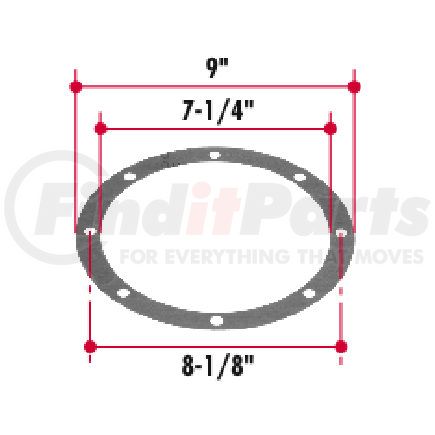 Triangle Suspension VT10 Volvo T-Ride Gasket