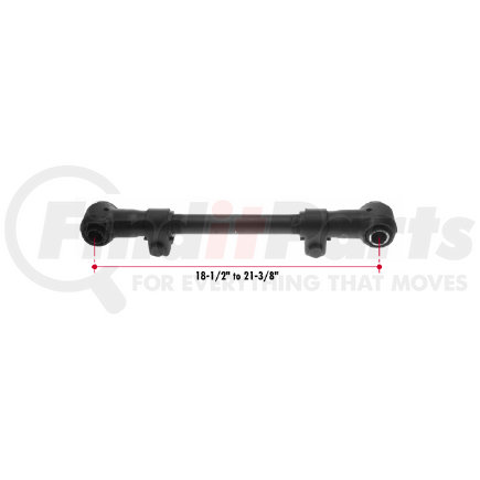 H108I by TRIANGLE SUSPENSION - Hutchens Torque Rod - Adj(18-1/2-21-3/8)