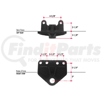 E738-55 by TRIANGLE SUSPENSION - Nav. Spring Hanger