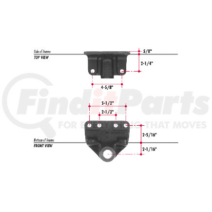 E816-55 by TRIANGLE SUSPENSION - Nav. Spring Hanger