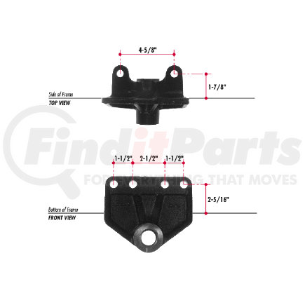 E733-55 by TRIANGLE SUSPENSION - BRACKET