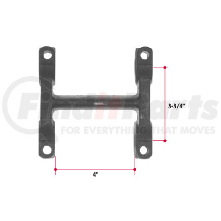 E264-43 by TRIANGLE SUSPENSION - Ford Shackle