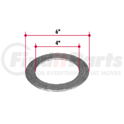 N279 by TRIANGLE SUSPENSION - Neway Frame Bracket Washer