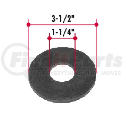 Triangle Suspension N139 PIVOT END WASHER