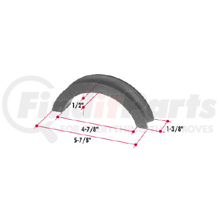 HT213 by TRIANGLE SUSPENSION - Hendrickson Aux. Axle Spacer