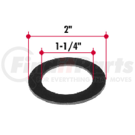 Triangle Suspension KW11 KW Washer (2x1-3/16x11/64)