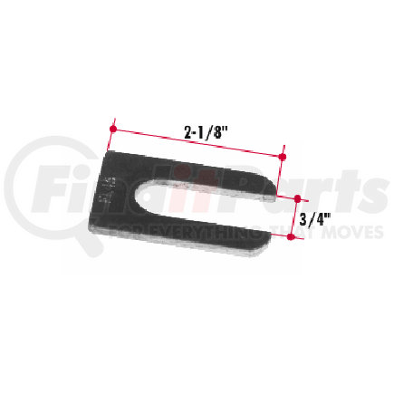 FL45 by TRIANGLE SUSPENSION - Freightliner Align Shim - 1/8"