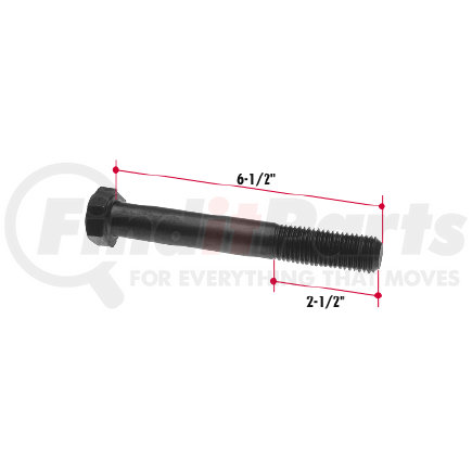 B1209-22 by TRIANGLE SUSPENSION - 1-14X6-1/2 Gr8 Hx/Hd C/S