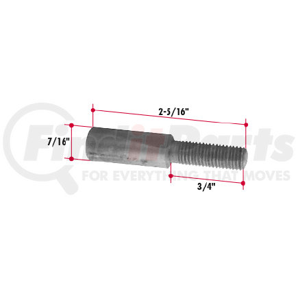 LP100 by TRIANGLE SUSPENSION - Lock Pin (7/16x2)