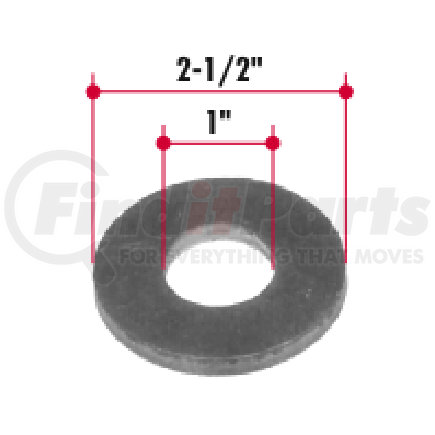 FR261 by TRIANGLE SUSPENSION - Radius Rod Washer