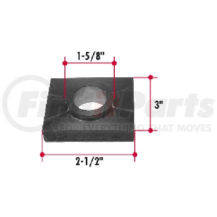 Triangle Suspension N102 Neway Alignment Block