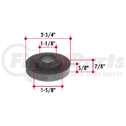 N114 by TRIANGLE SUSPENSION - Neway Alignment Bsh. Inner