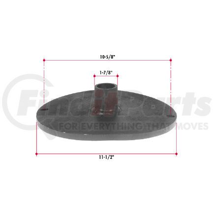 CHA50 by TRIANGLE SUSPENSION - Bttm Plt Assy(54Hd&63Hd)