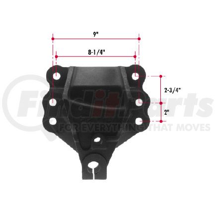 E685-43 by TRIANGLE SUSPENSION - Ford Spring Hanger (LH)