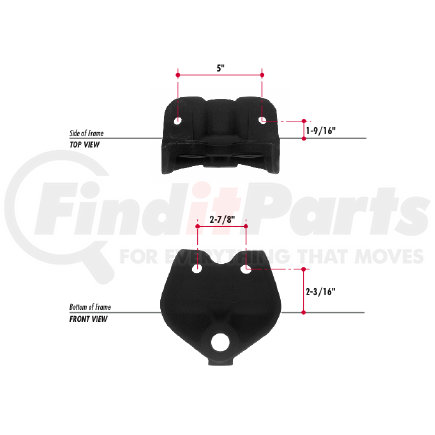 E609-55 by TRIANGLE SUSPENSION - Navistar Spring Hanger