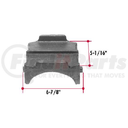 Triangle Suspension N205 Neway Axle Adapter