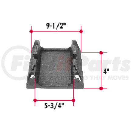 N101 by TRIANGLE SUSPENSION - Neway Axle Beam Seat