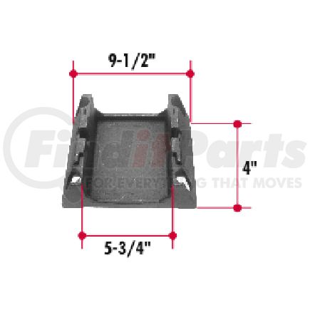 Triangle Suspension N101I Neway Axle Beam Seat