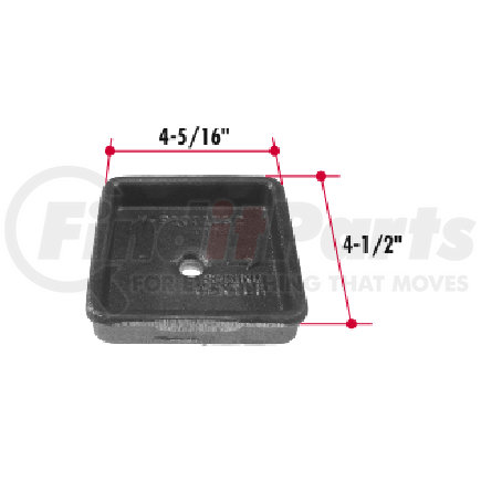 Triangle Suspension N210 Suspension Spring Saddle Neway Spring End Rubber Retainer
