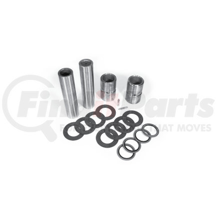 HBK34 by TRIANGLE SUSPENSION - Hendrickson Bronze Center Bushing Kit; For: 340 Series Suspensions; Kit Includes: (4) HS23 Seals, (8) HS24 Washers, (2) HS15 Grease Zerks, (2) 30240-001 Bushings, (2) 14684 Sleeves; Note: Repairs the Center of Two Beams