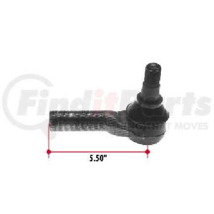 ES2203R by TRIANGLE SUSPENSION - Drag Link End